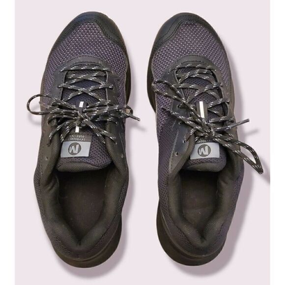 Merrell SKYROCKET GORE-TEX BLACK & Grey Trail Sneakers Size Women's 9.5 J066580 - Picture 6 of 8